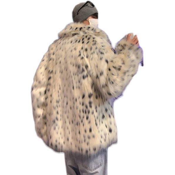 Fur Men's Spotted Shaggy Jacket - Image 2