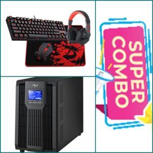 5in1 Tech deal Tower CPU + Keyboard + mouse + mousepad + Headset