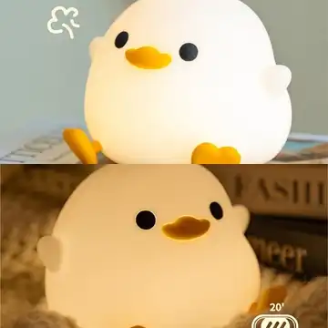 Doudou Duck Night Light Timing Table Lamp